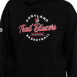 Portland Trail Blazers Women's Black Evian Hoodie