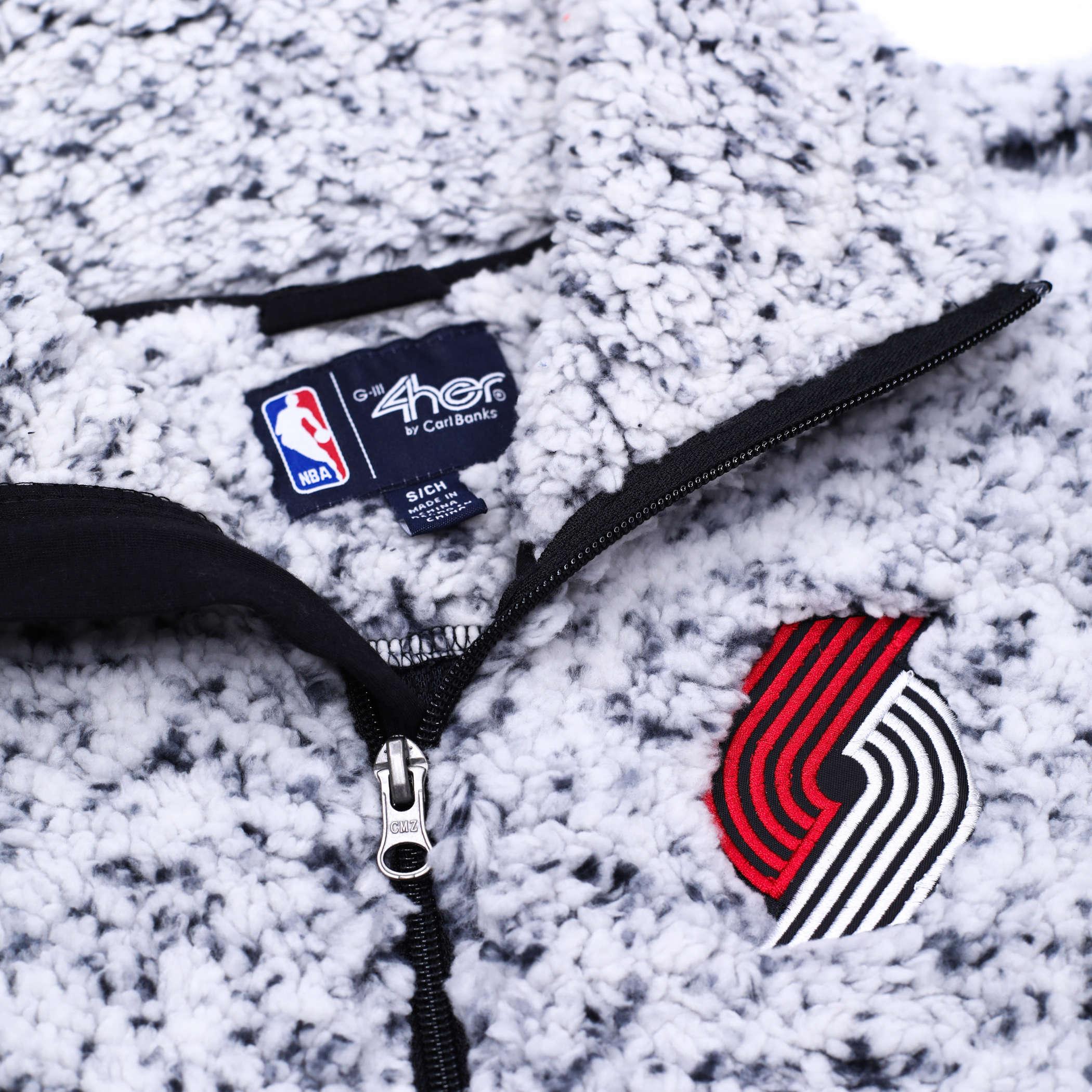 Portland Trail Blazers Women's Last Score Half Zip - Rip City Clothing