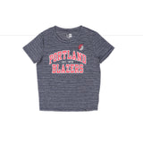 Portland Trail Blazers Women's New Era Active Striped Tee - XS - 