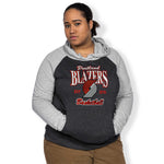 Portland Trail Blazers Women's New Era Throwback Hoodie - XS - 