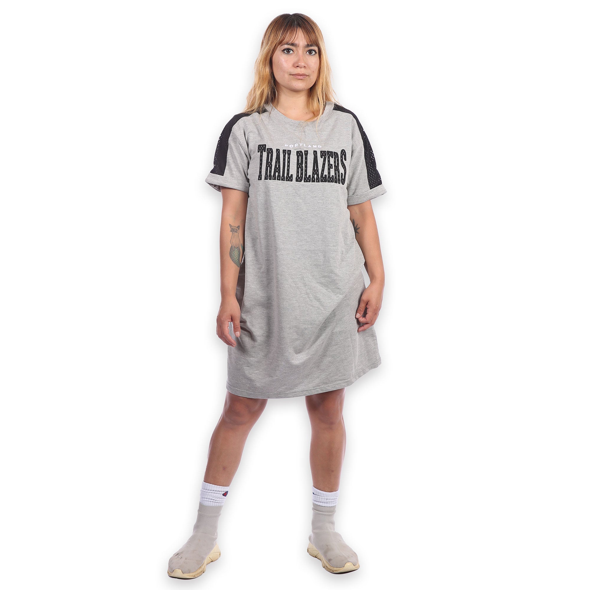 Portland Trail Blazers Women's Spring Mesh Dress - XS - 