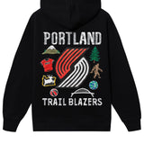 Portland Trail Blazers x MA®KET Black Hoodie