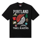 Portland Trail Blazers x MA®KET Black Tee