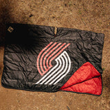 Portland Trail Blazers x Poler Reversible Camp Blanket - Rip City Clothing