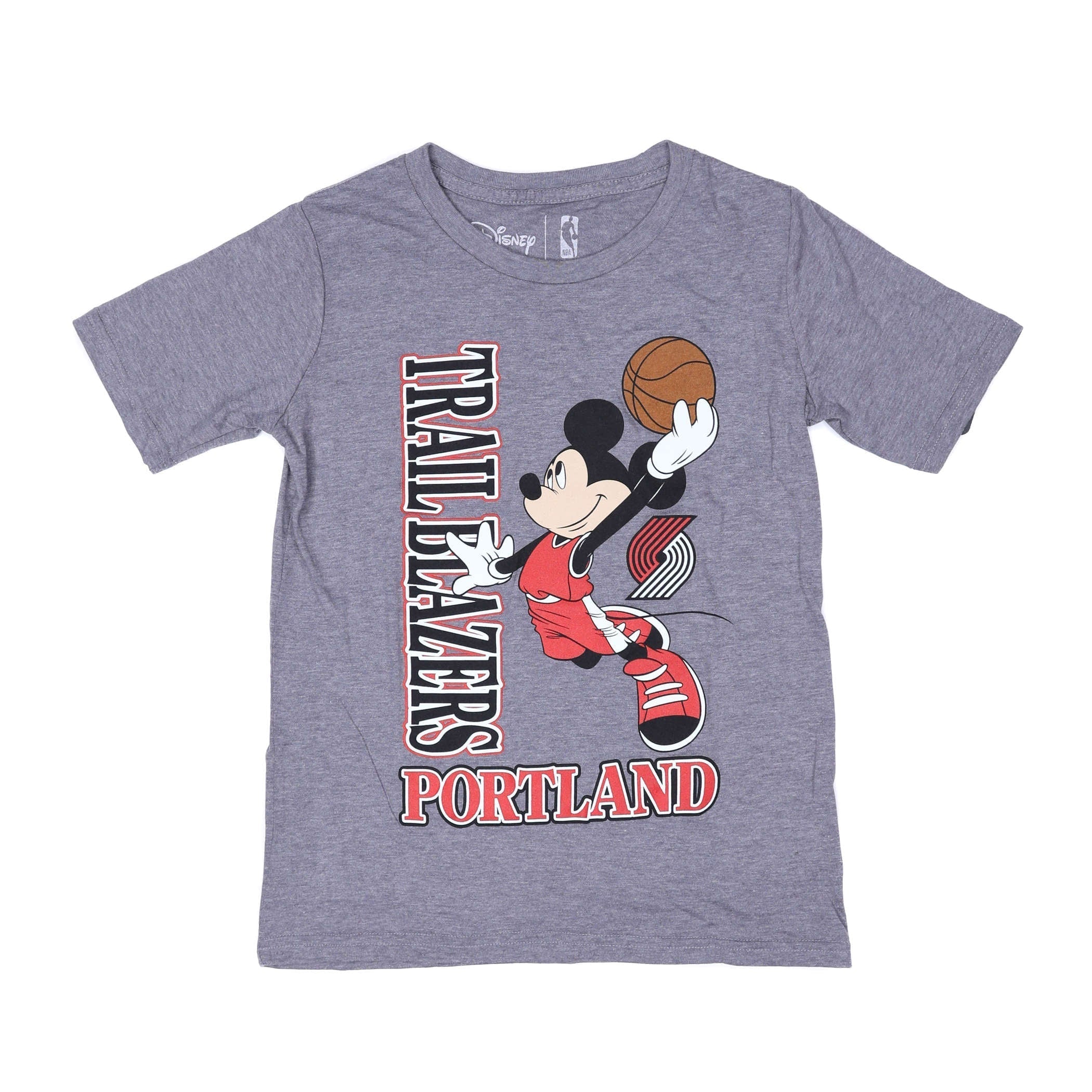 Portland Trail Blazers Youth Disney Tip Off Tee - Youth S - 