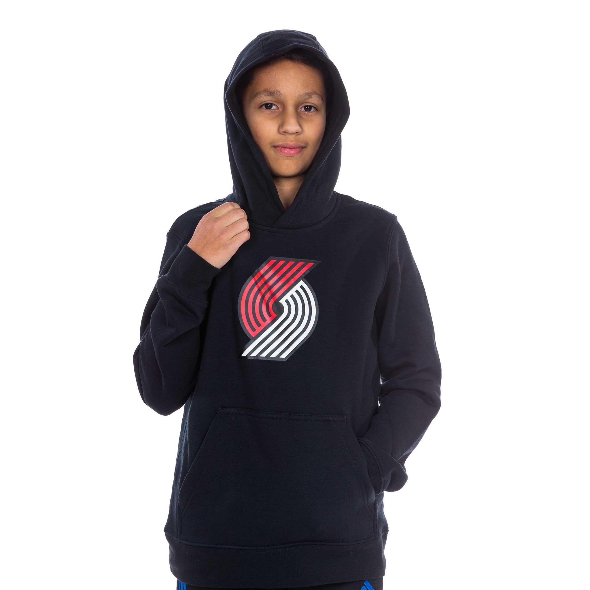 Portland Trail Blazers Youth Essential Fleece Pullover - Rip City Clothing