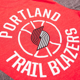 Portland Trail Blazers Youth Fadeaway Long Sleeve Tee