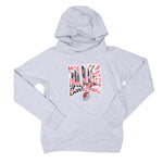 Portland Trail Blazers Youth Funky Fan Funnel Neck Hoodie For Girls - Rip City Clothing