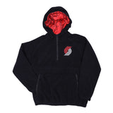 Portland Trail Blazers Youth Paint The Court 1/4 Zip