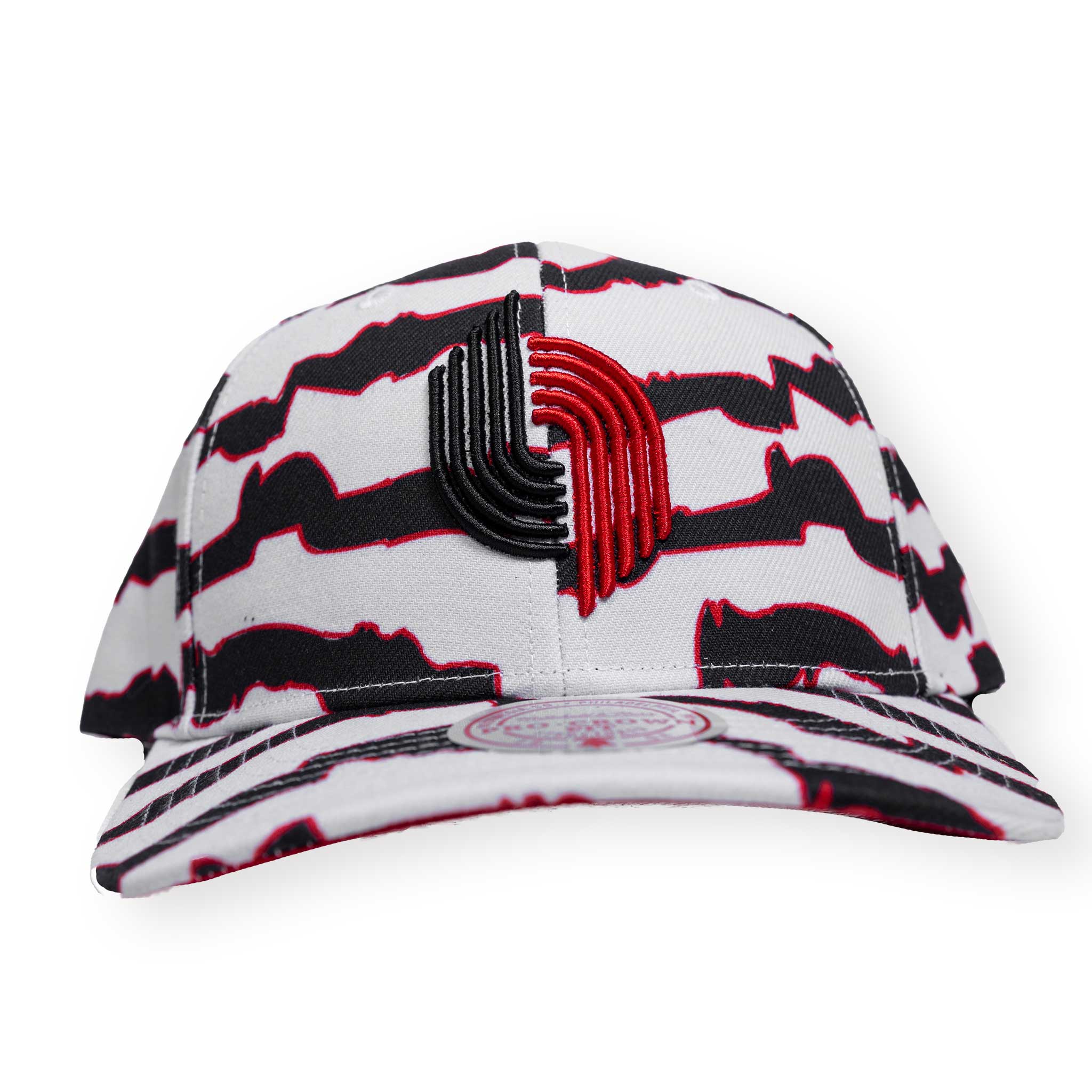 Portland Tral Blazers Mitchell & Ness Krookz Pro Snapback - OSFM - 