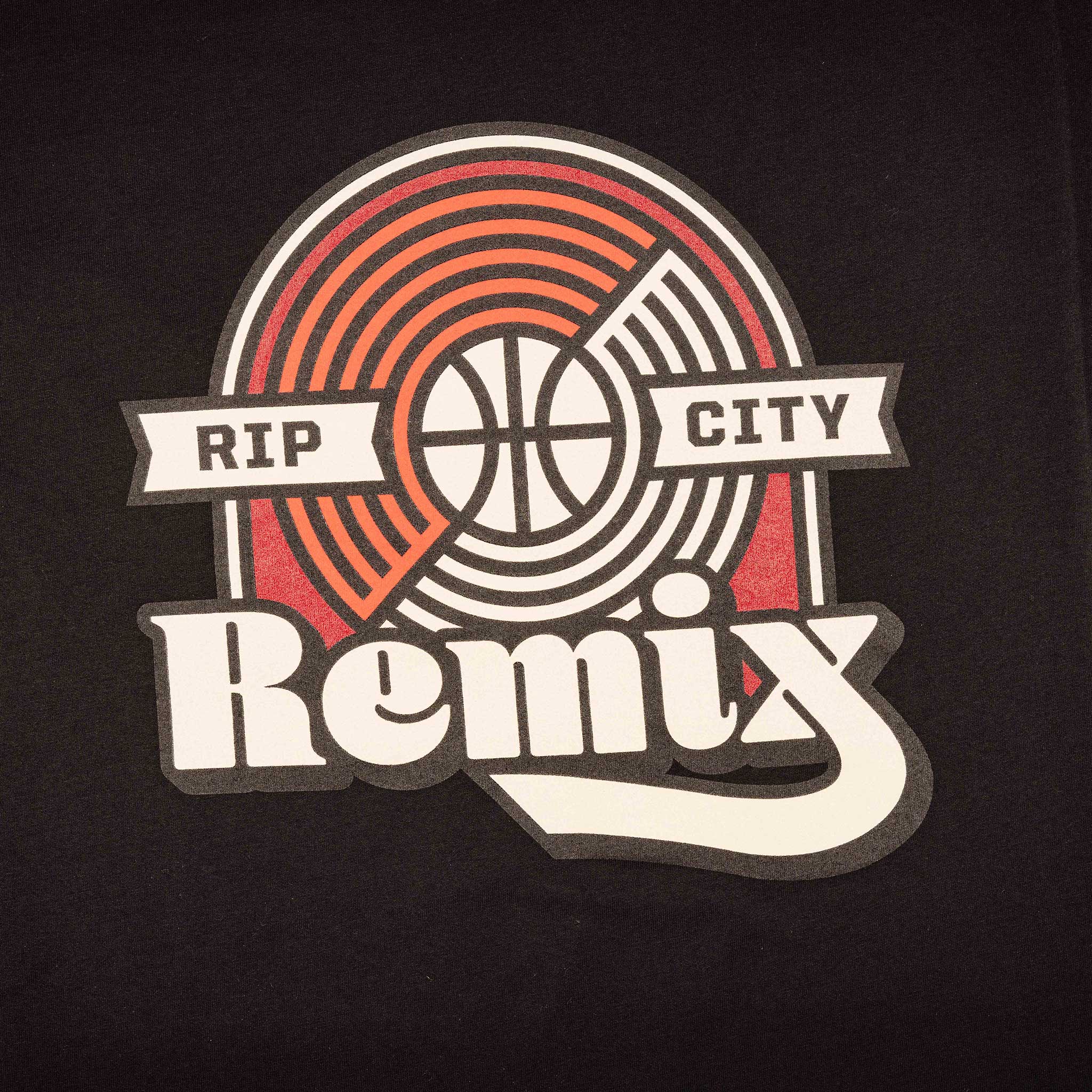 Rip City Remix Unisex Black Tee