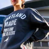 Staple x Trail Blazers Portland Made Crewneck Sweatshirt