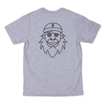 Trail Blazers 47 Brand Douglas Fur Super Rival Gray Tee - Rip City Clothing