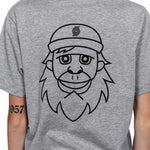 Trail Blazers 47 Brand Douglas Fur Super Rival Gray Tee - Rip City Clothing