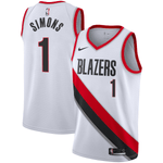 Trail Blazers Anfernee Simons Nike Swingman Association Jersey - Rip City Clothing