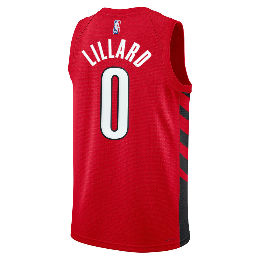 Men's Portland Trail Blazers Statement Edition Jordan Dri-Fit NBA Swingman Jersey in Red, Size: 3XL | DO9541-657