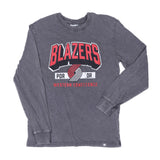 Trail Blazers Front Court Long Sleeve Tee - Rip City Clothing