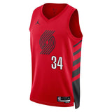 Trail Blazers Jabari Walker Nike Swingman Statement Jersey - Rip City Clothing