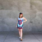 Trail Blazers Mitchell & Ness Women's Psychedelic Tank Dress - Rip City Clothing