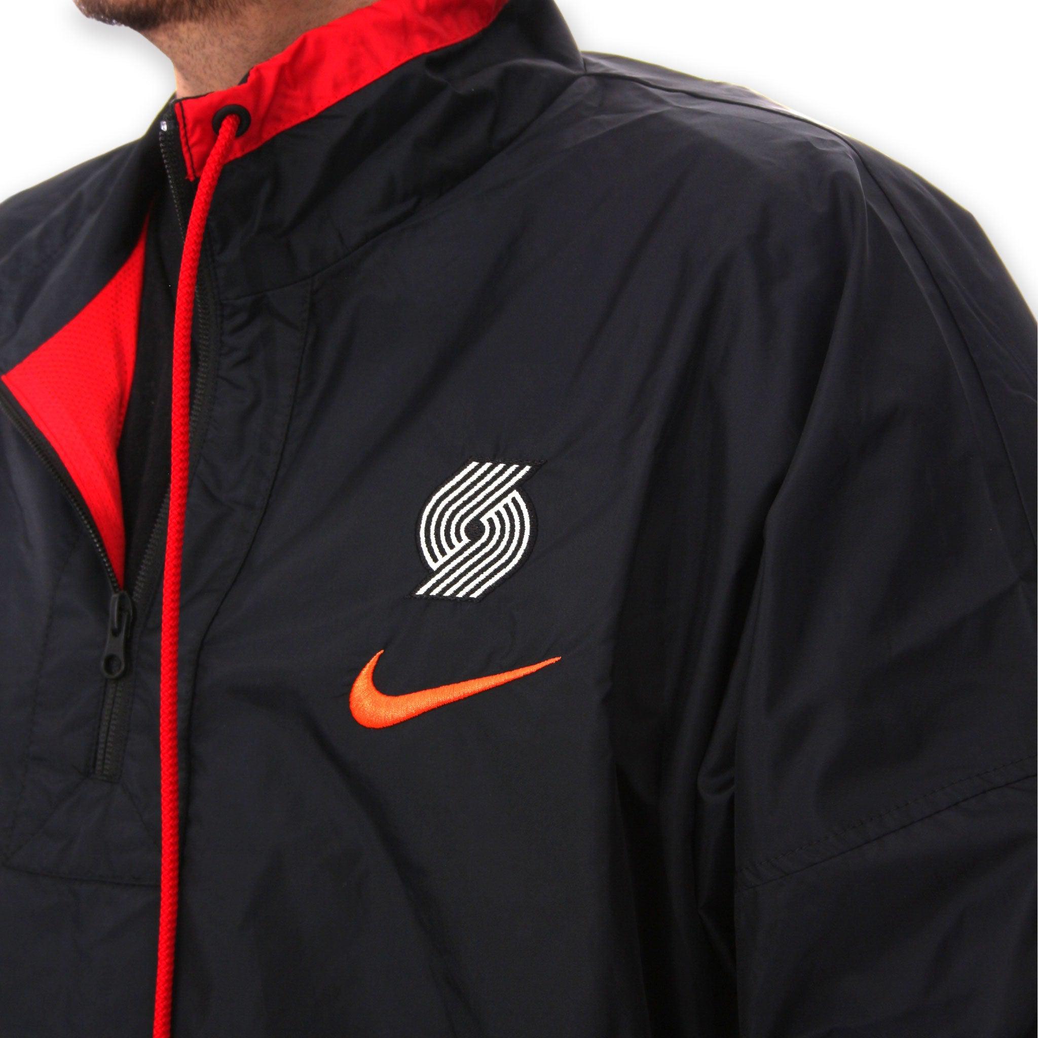 Trail Blazers Nike City Edition Black Track Jacket - Rip City Clothing