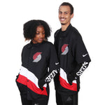 Trail Blazers Nike City Mixtape Showtime Snap Up Shirt - Rip City Clothing