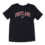 Trail Blazers Nike Portland Youth Black Dri-Fit Tee - Rip City Clothing