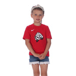 Trail Blazers Nike Rose Mixtape Kid's Red T-Shirt