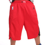 Trail Blazers Nike Statement Youth Red Shorts 2021-2022
