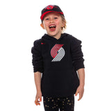 Trail Blazers Nike Toddler Essential Fleece Black Pullover - Rip City Clothing