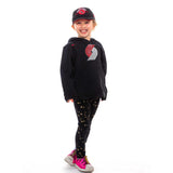 Trail Blazers Nike Toddler Essential Fleece Black Pullover - Rip City Clothing