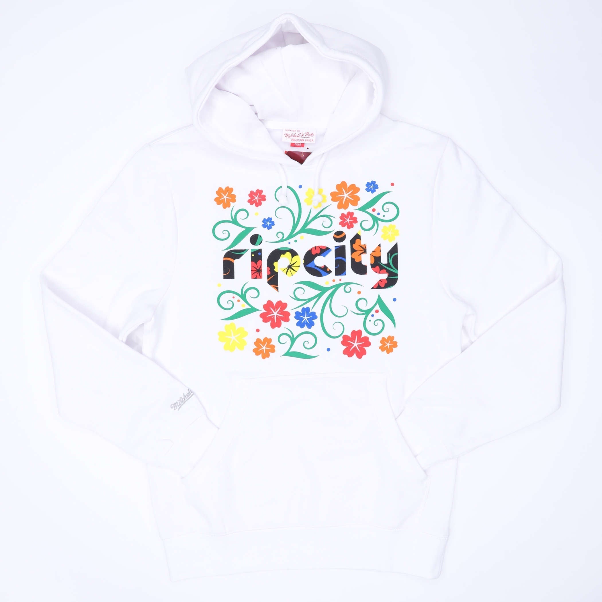Trail Blazers Rip City Unity Collection AAPI White Hoodie - S - 