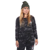 Trail Blazers Women's New Era Camo Long Sleeve T-Shirt - Rip City Clothing