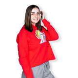 Trail Blazers Women's New Era Colorpack Pinwheel Hoodie