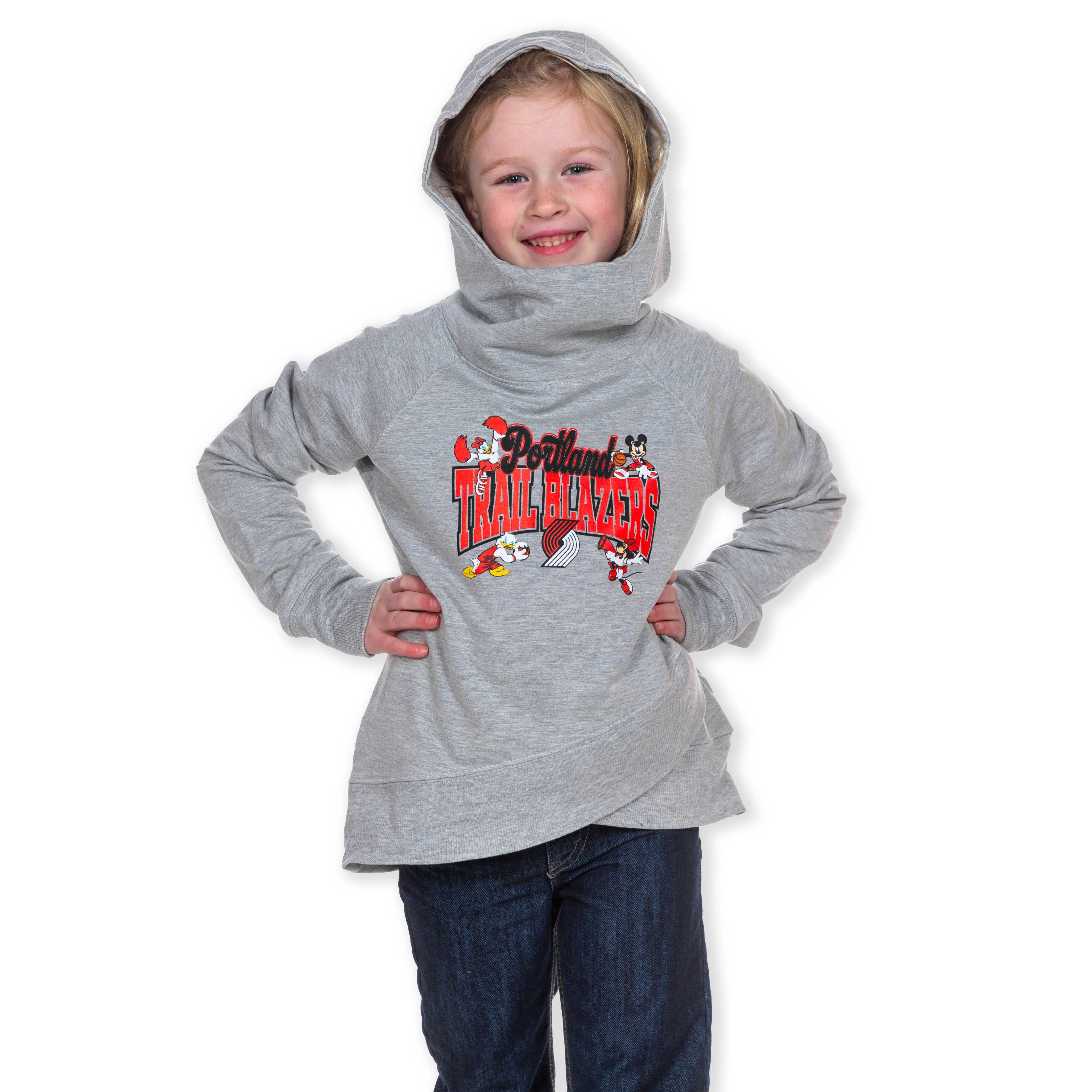 Trail Blazers Youth The Squad Disney Funnel Hoodie For Girls - Youth S - 