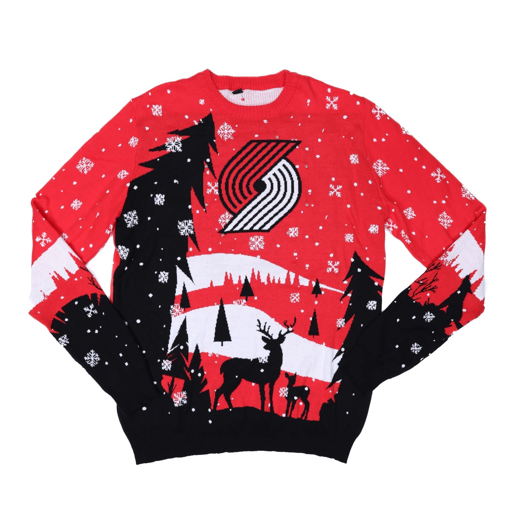 Winter Scene Light Up Sweater - Rip City Clothing