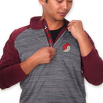 Vandal Partial Zip Jacket